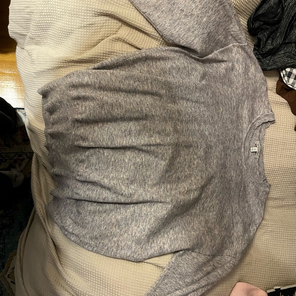 Ella Moss Heathered Gray Sweater